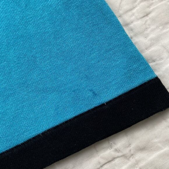 Vintage Studio G Silk Blend Colorblock Quarter Sleeve Shirt size Medium - Picture 4 of 6